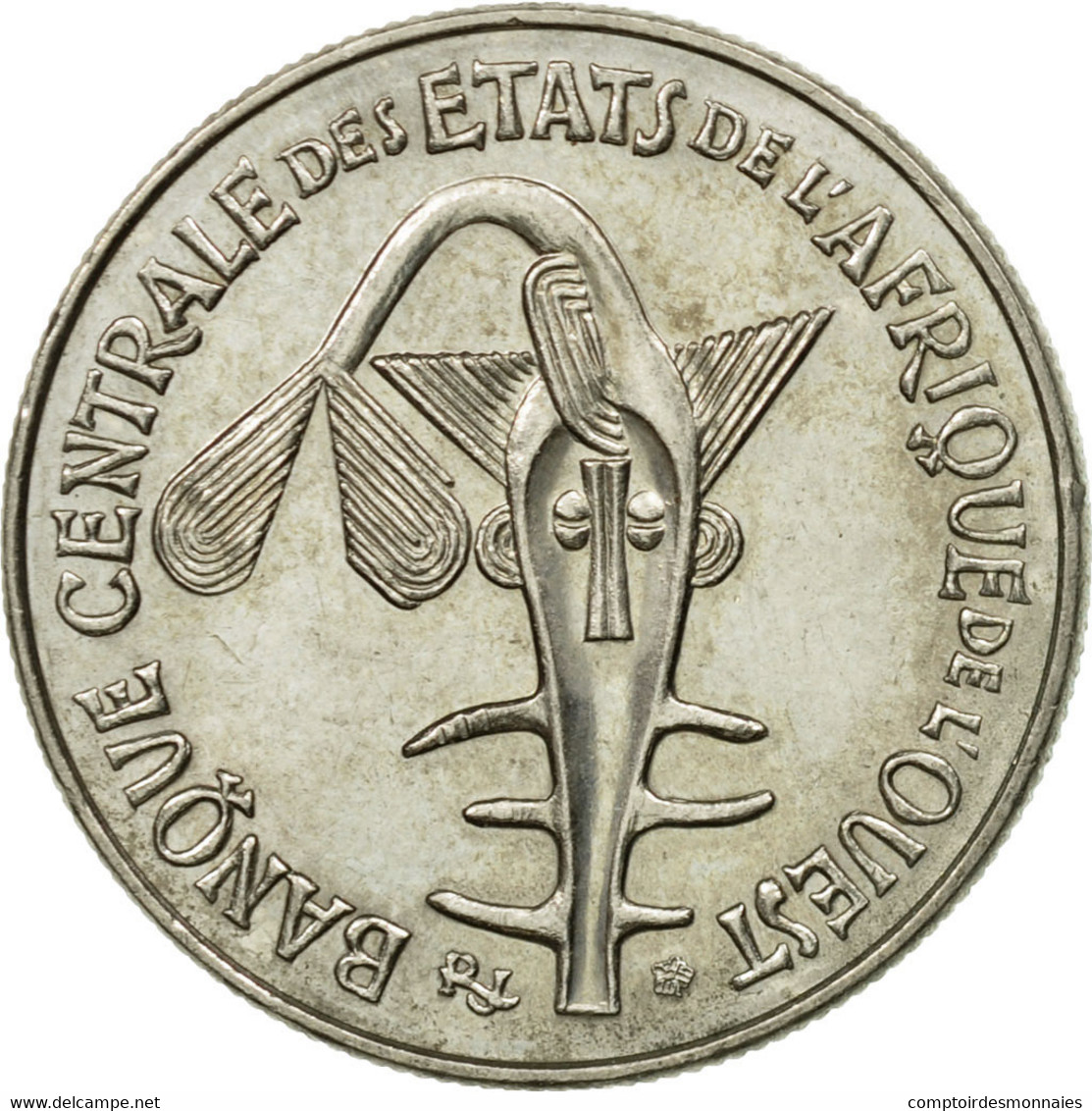 Monnaie, West African States, 50 Francs, 1991, Paris, TTB, Copper-nickel, KM:6 - Elfenbeinküste