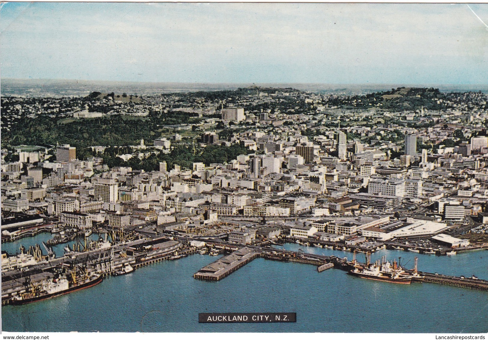 Postcard Auckland City New Zealand Aerial View My Ref  B23021 - New Zealand