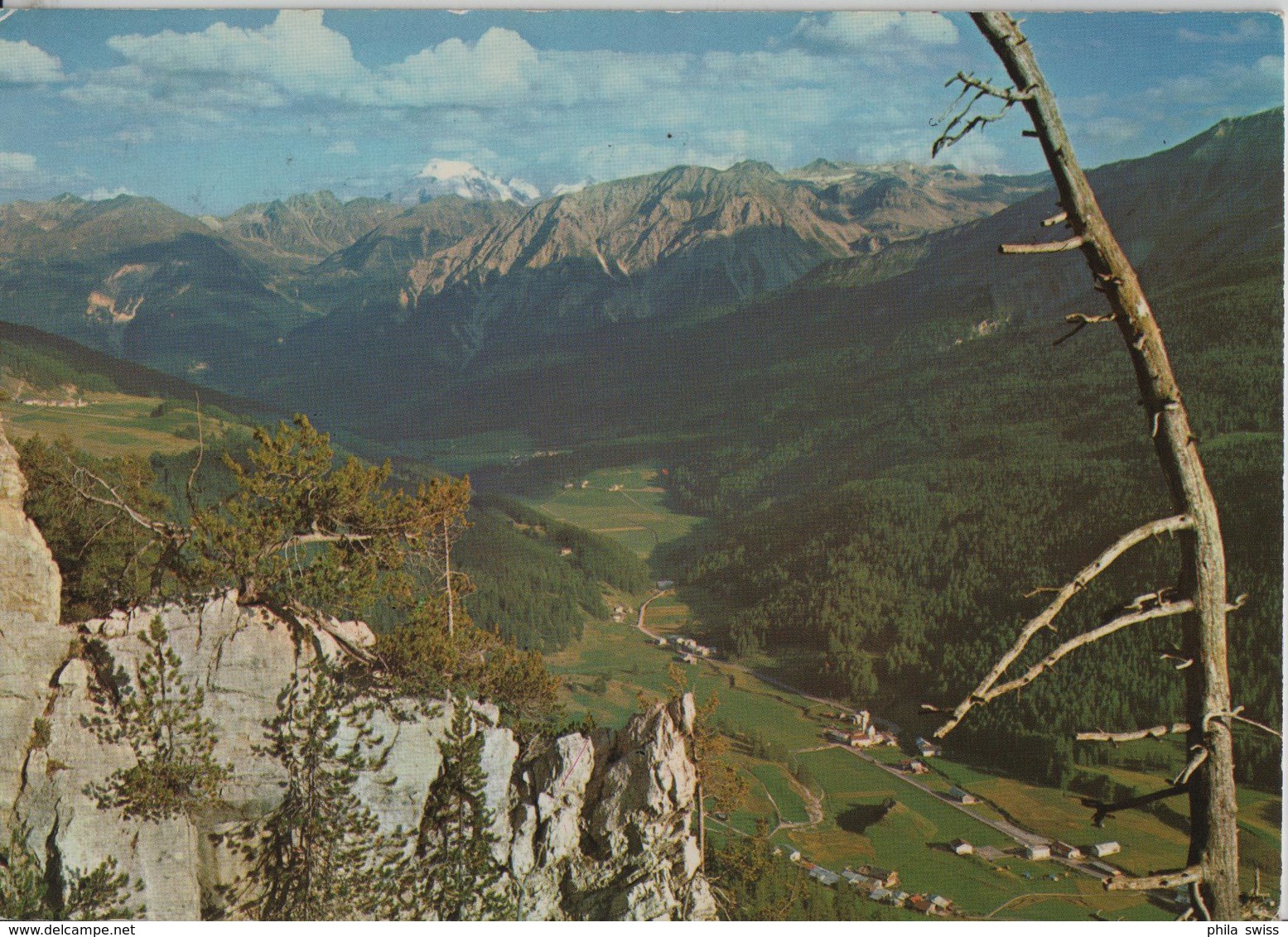 Tschierv Im Münstertal Gegen Lü-üFuldera-Ortler - Photo: Furter - Fuldera