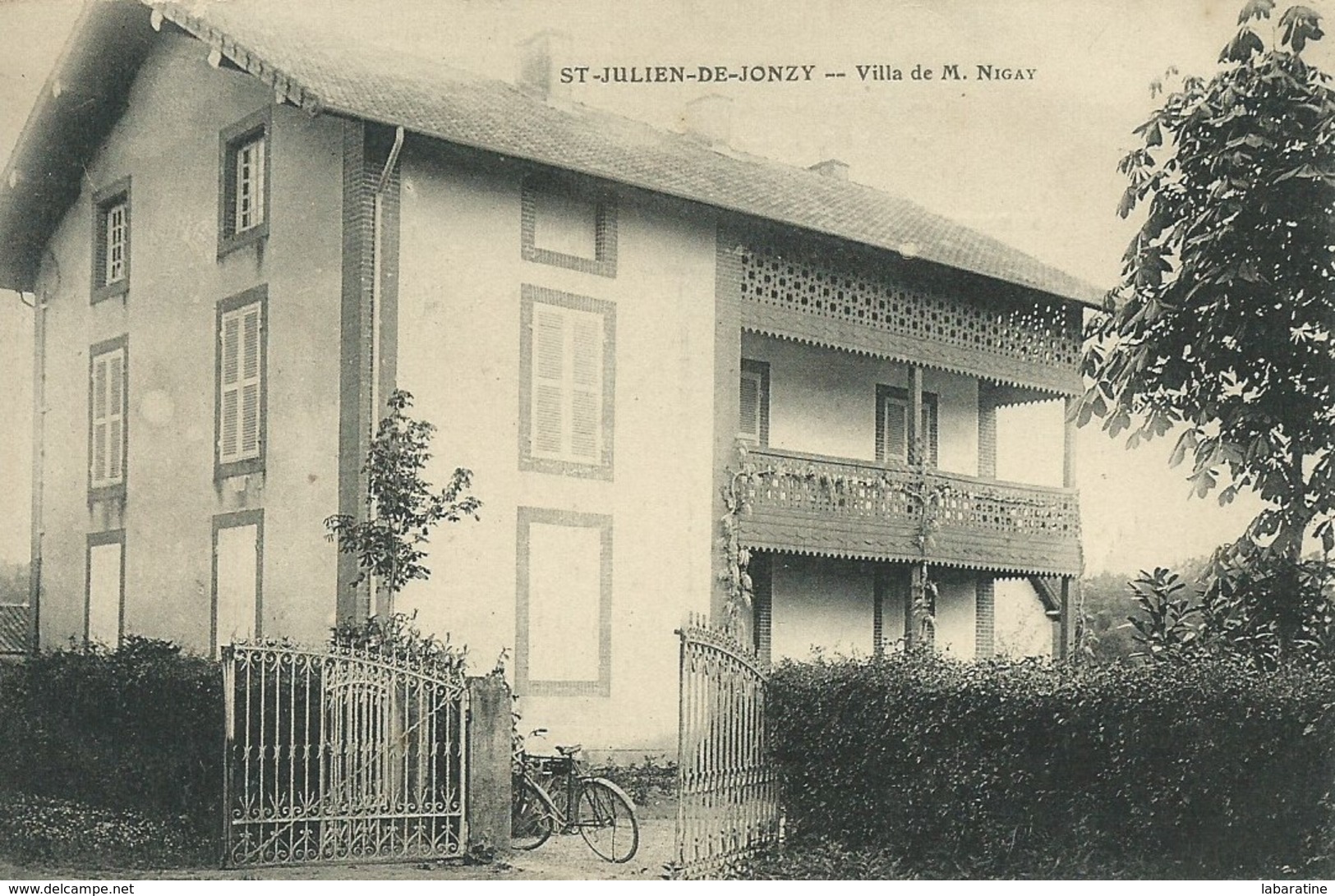 71)  SAINT  JULIEN  De  JONZY  - Villa De M. Nigay - Autres & Non Classés