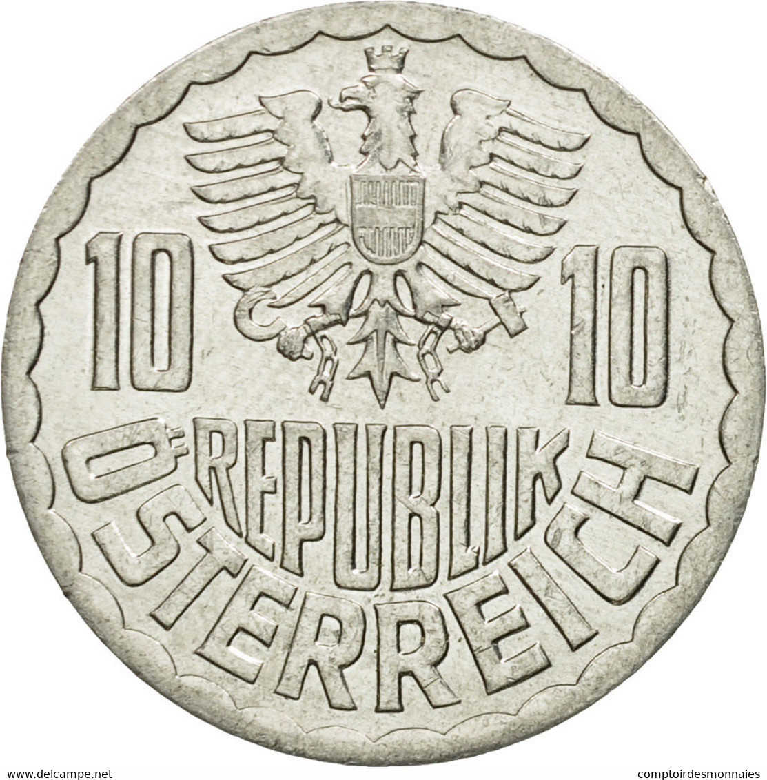 Monnaie, Autriche, 10 Groschen, 1995, Vienna, TTB, Aluminium, KM:2878 - Autriche