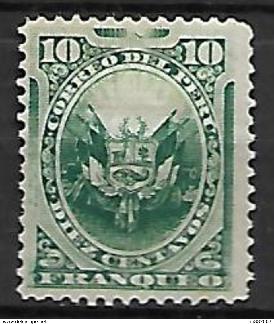 PEROU   -   1874 .  Y&T N° 22 (*). - Peru