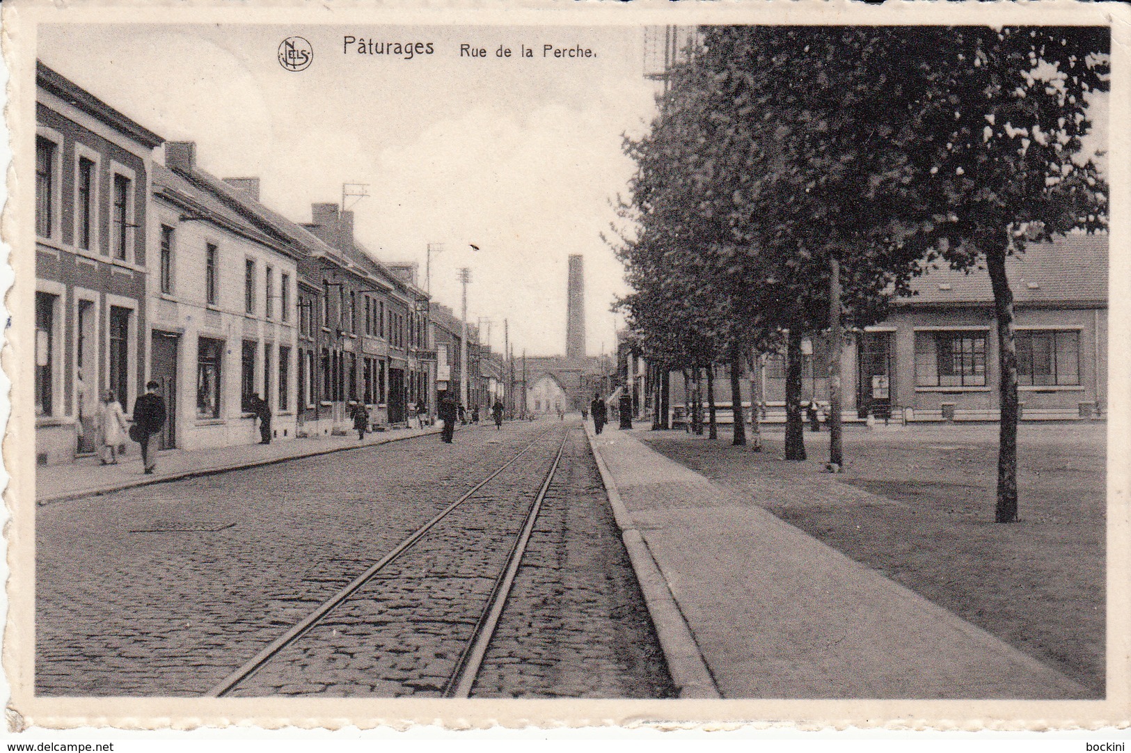 Pâturages - Rue De La Perche -  Carte Animée - état Voir Scan. - Colfontaine