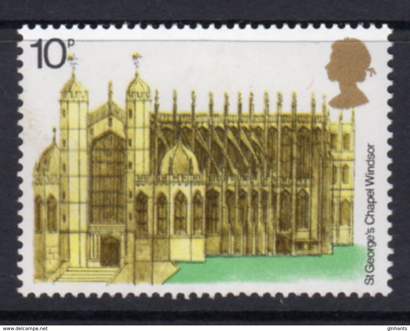 GREAT BRITAIN GB - 1975 EUROPEAN ARCHITECTURE 10p STAMP FINE MNH ** SG 978 - Unused Stamps