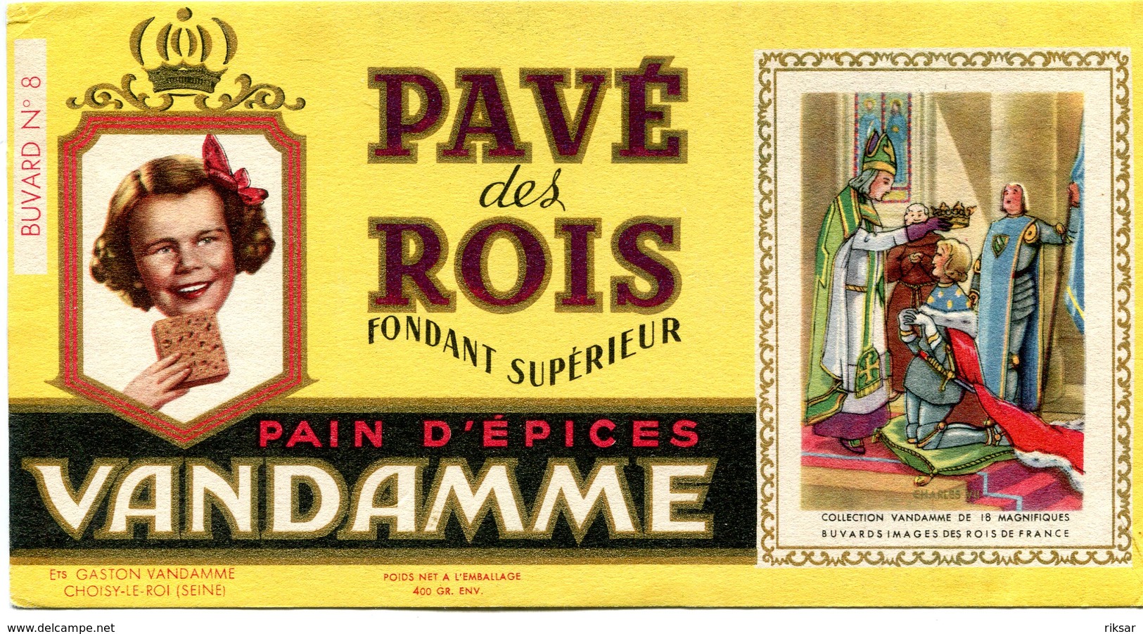 BUVARD(PAIN D EPICES VANDAMME) - Pain D'épices