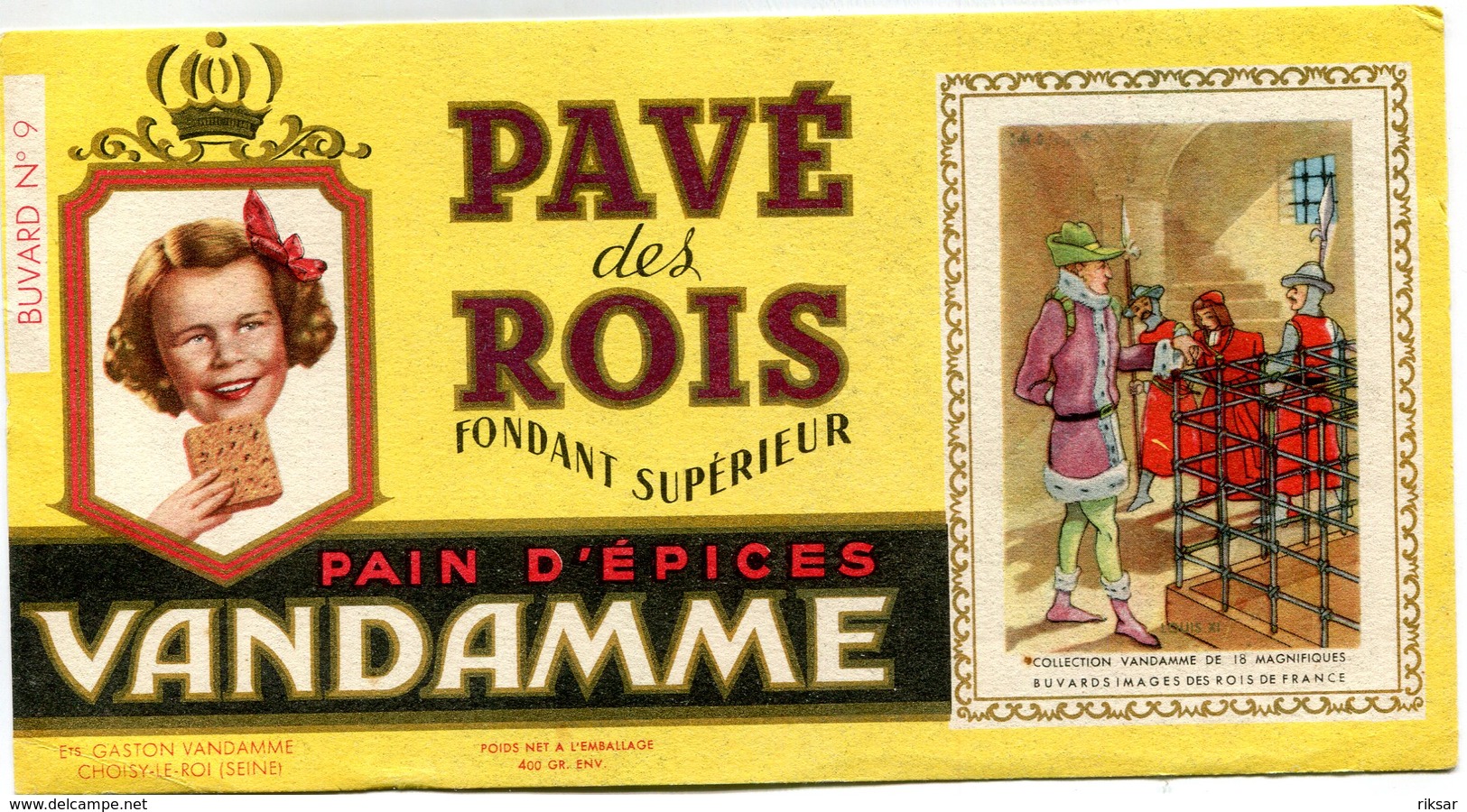 BUVARD(PAIN D EPICES VANDAMME) - Pan De Especias