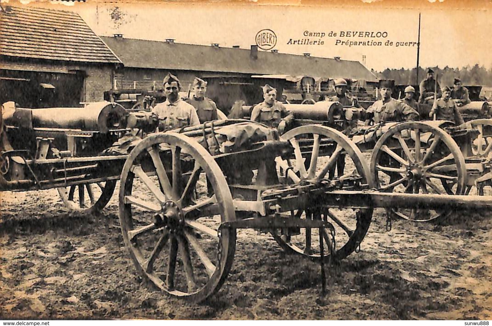 Camp De Beverloo - Artillerie - Préparation De Guerre (top Animation Canon) - Leopoldsburg (Kamp Van Beverloo)