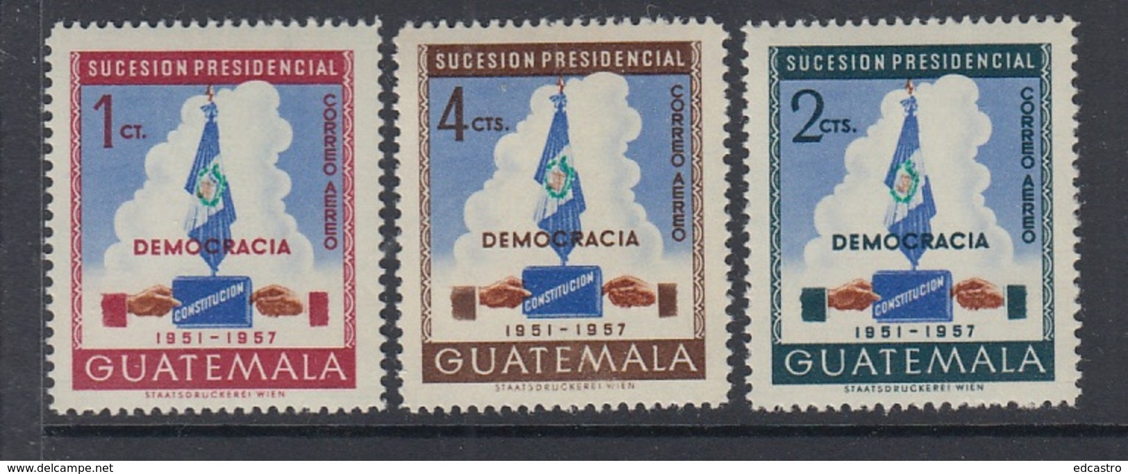 6.- GUATEMALA 1953 PRESIDENTIAL ELECTION - AIRMAIL - Guatemala