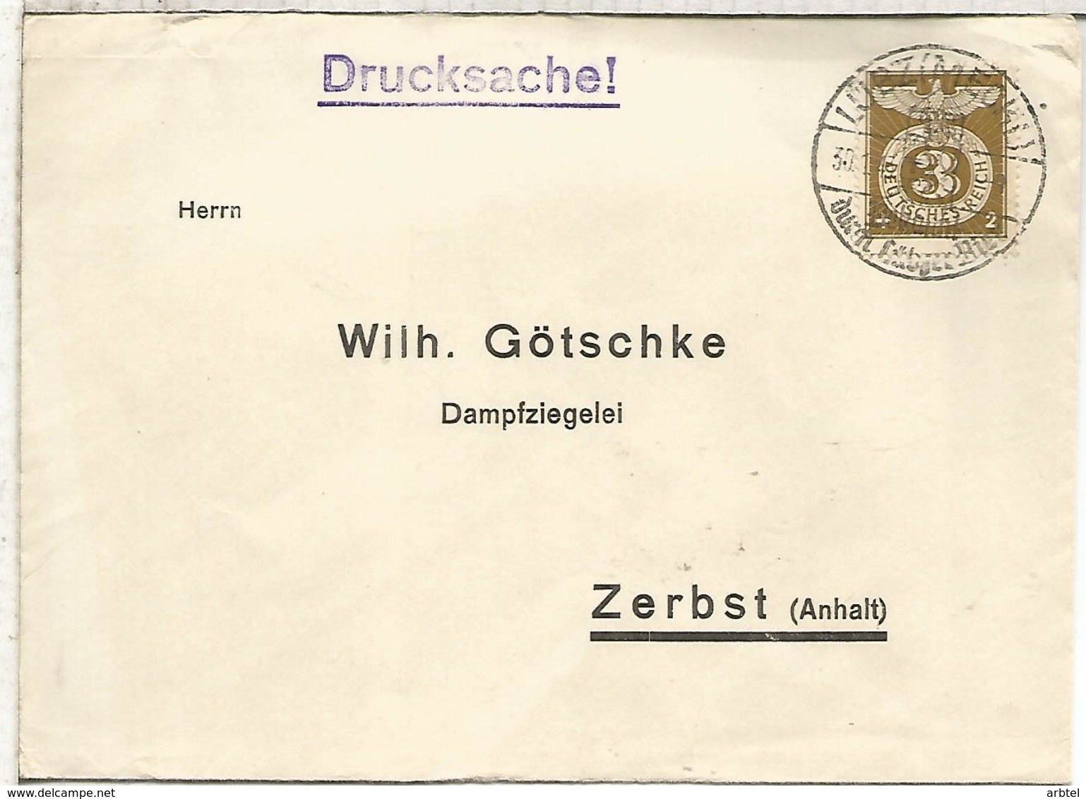 ALEMANIA REICH LUBZ 1943 - Lettres & Documents