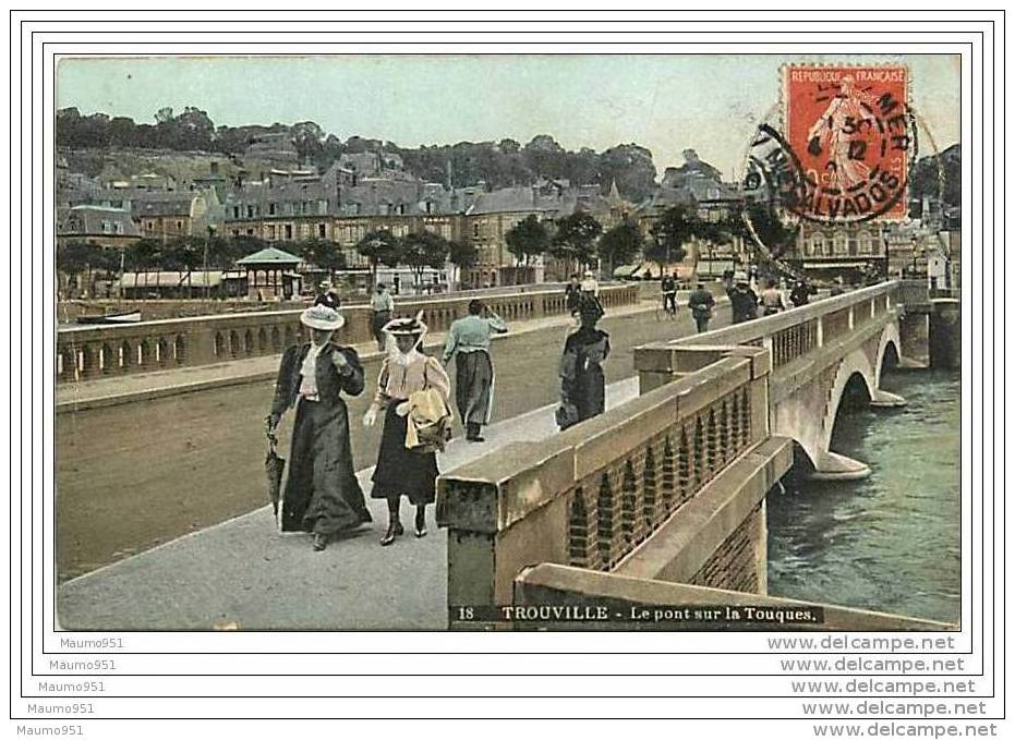 CPA 14 - TROUVILLE LE PONT SUR LA TOUQUES - Deauville