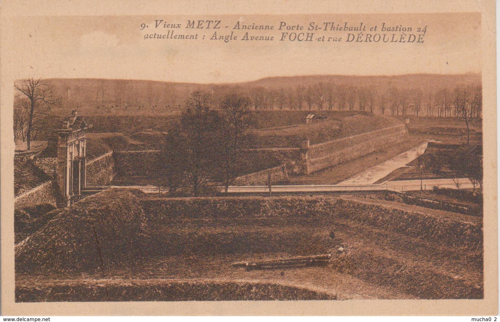 57 - METZ - ANCIENNE PORTE ST THIEBAULT ET BASTION 24 - Metz