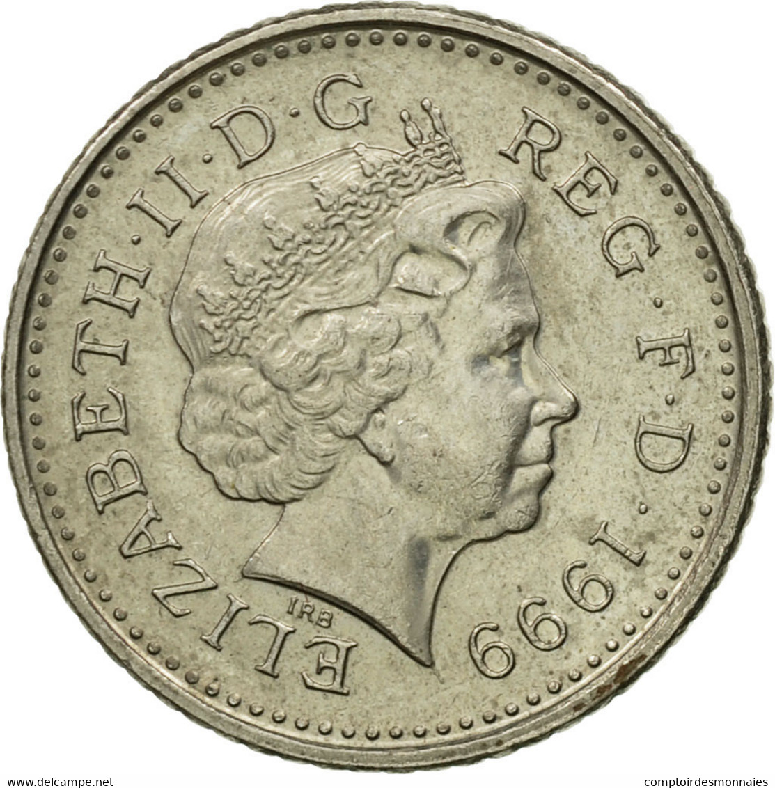 Monnaie, Grande-Bretagne, Elizabeth II, 5 Pence, 1999, TTB, Copper-nickel - 5 Pence & 5 New Pence