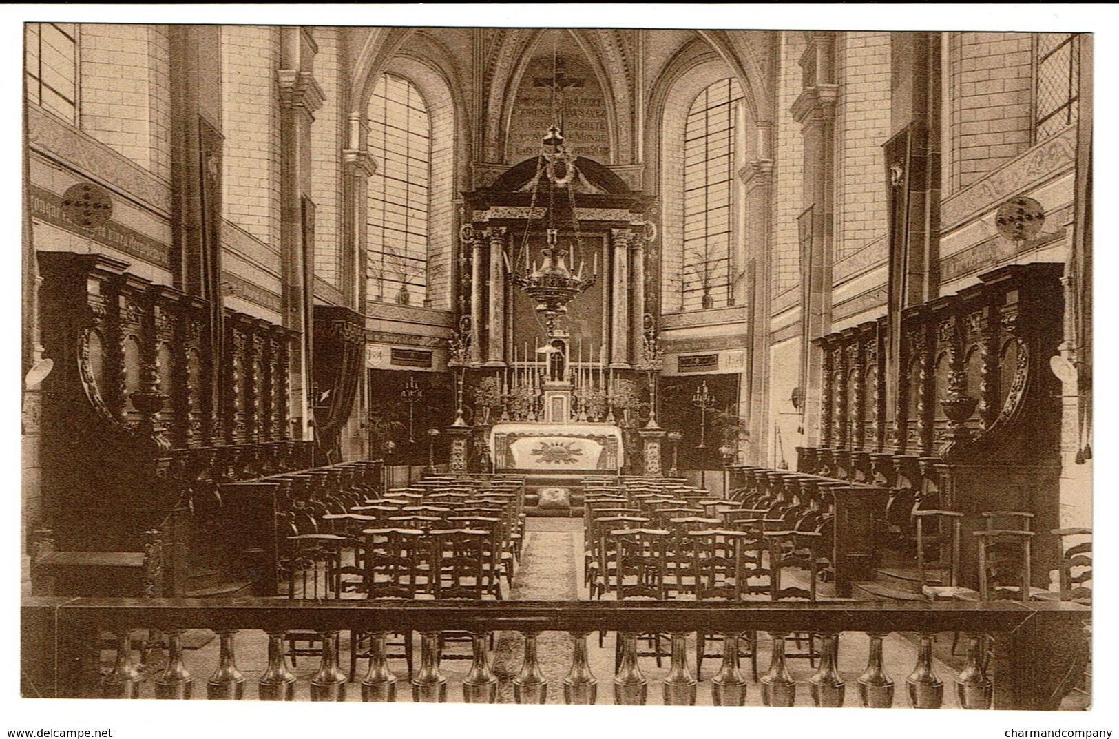 Abbaye De Flône, Lez-Amay - Dames De L'Instruction Chrétienne - Choeur De L'Eglise - 2 Scans - Amay