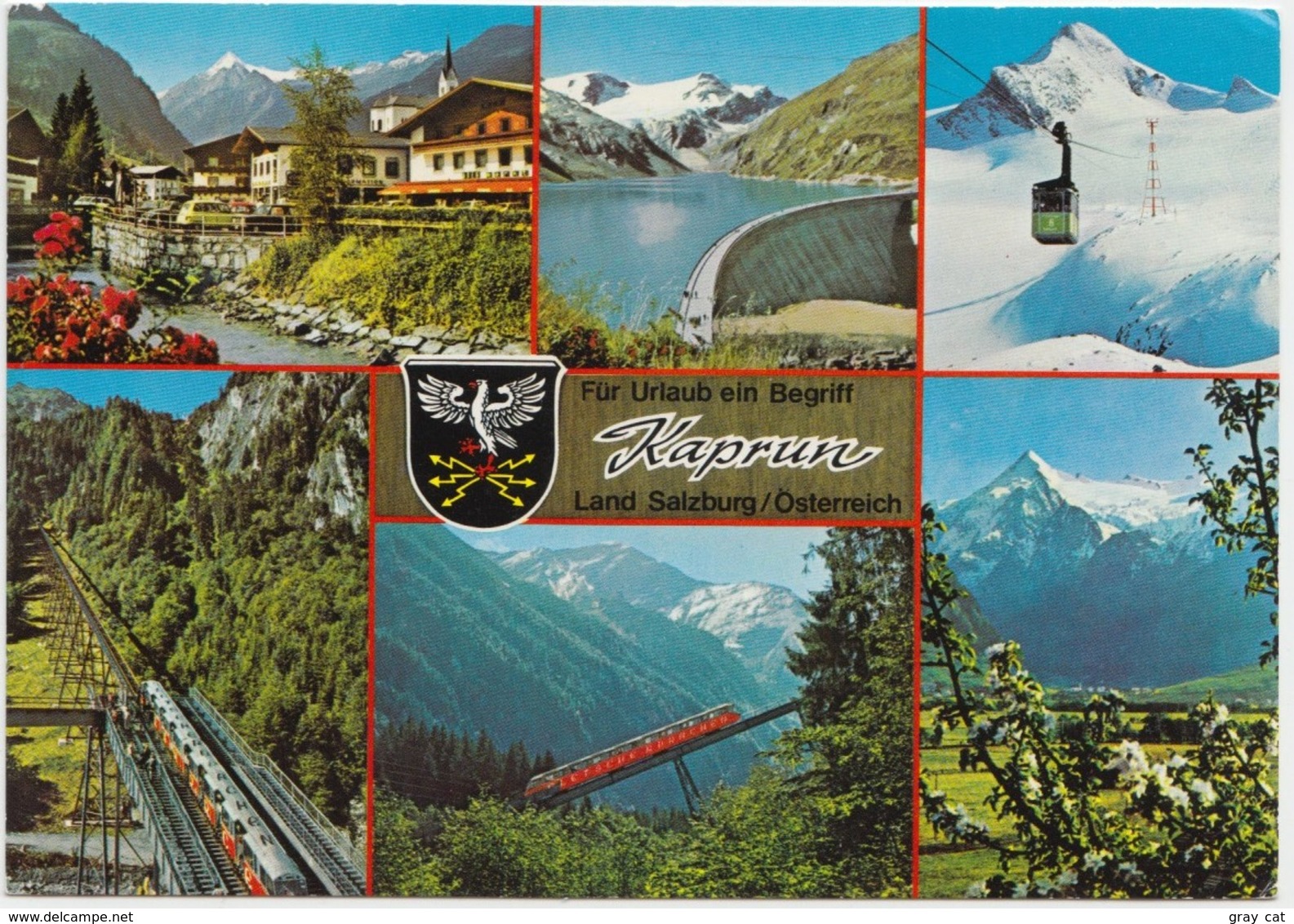 Kaprun, Land Salzburg, Austria, Used Postcard [21853] - Kaprun