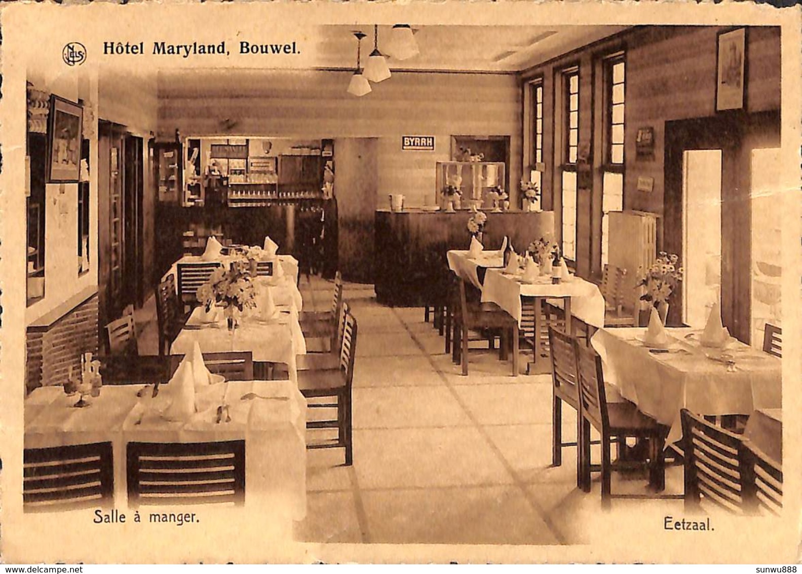 Bouwel - Hotel Maryland (1934, Eetzaal) - Grobbendonk