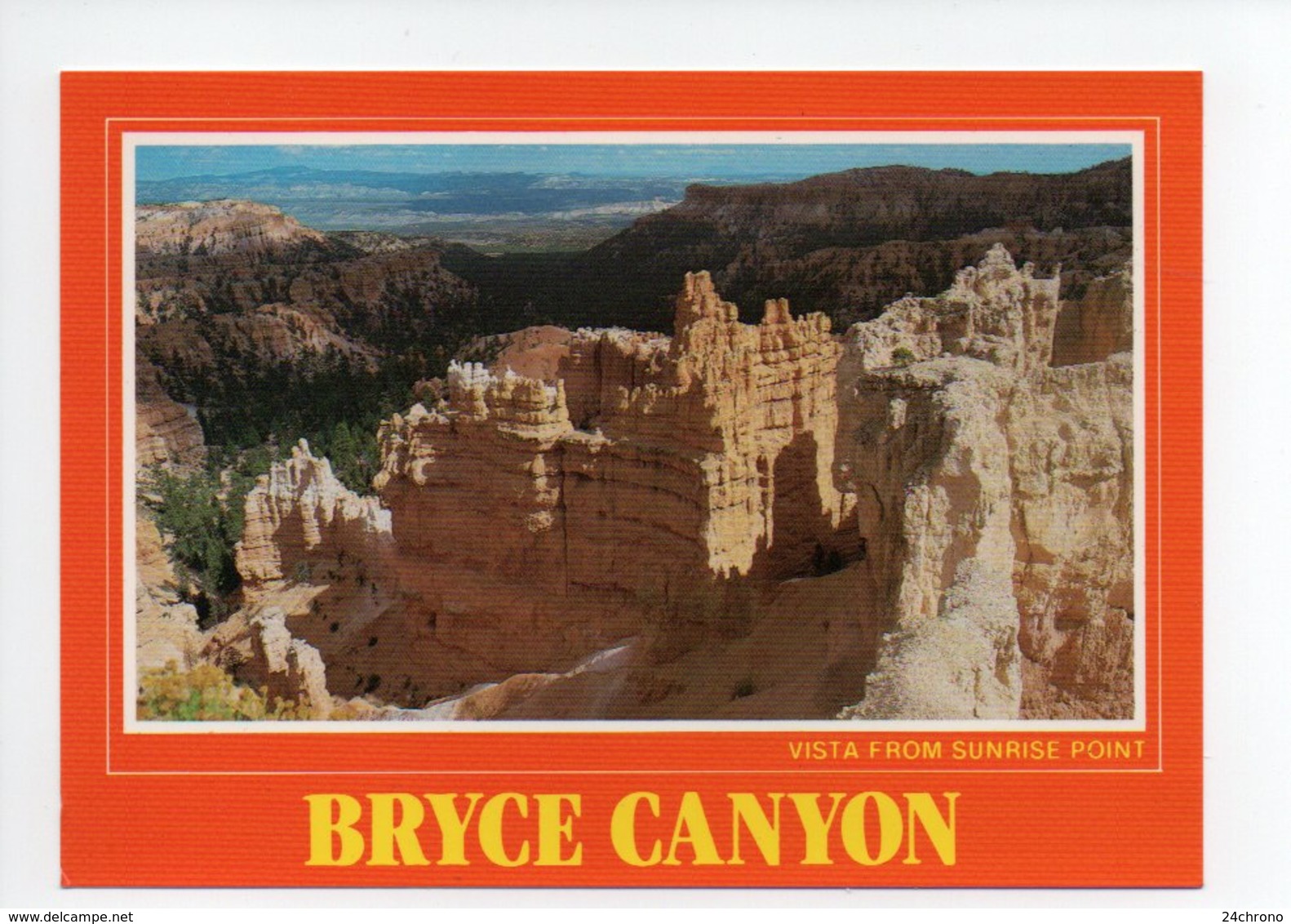 Etats Unis: Bryce Canyon National Park, Vista From Sunrise Point (18-2794) - Bryce Canyon