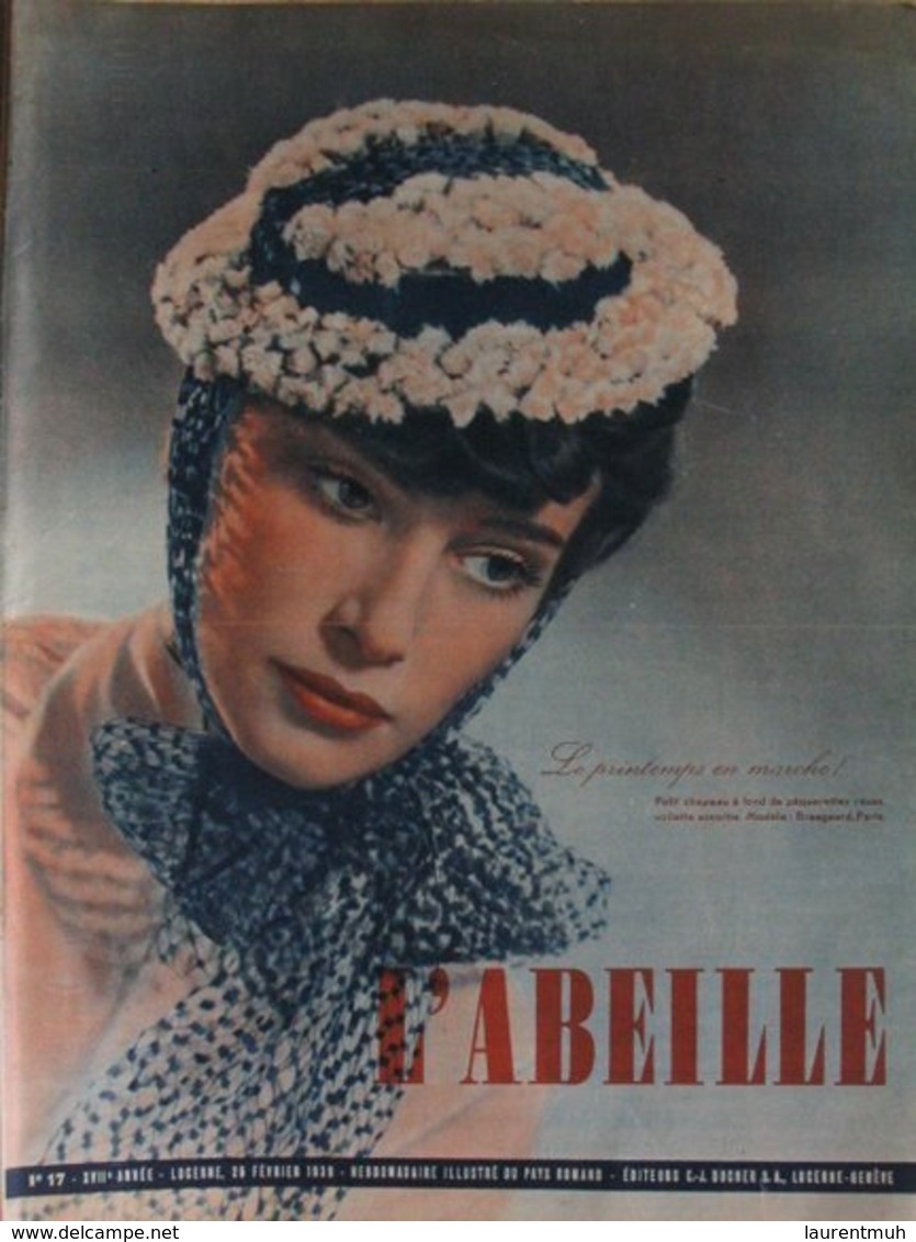 L'ABEILLE No 17 Du 25.02.1939 - Informations Générales