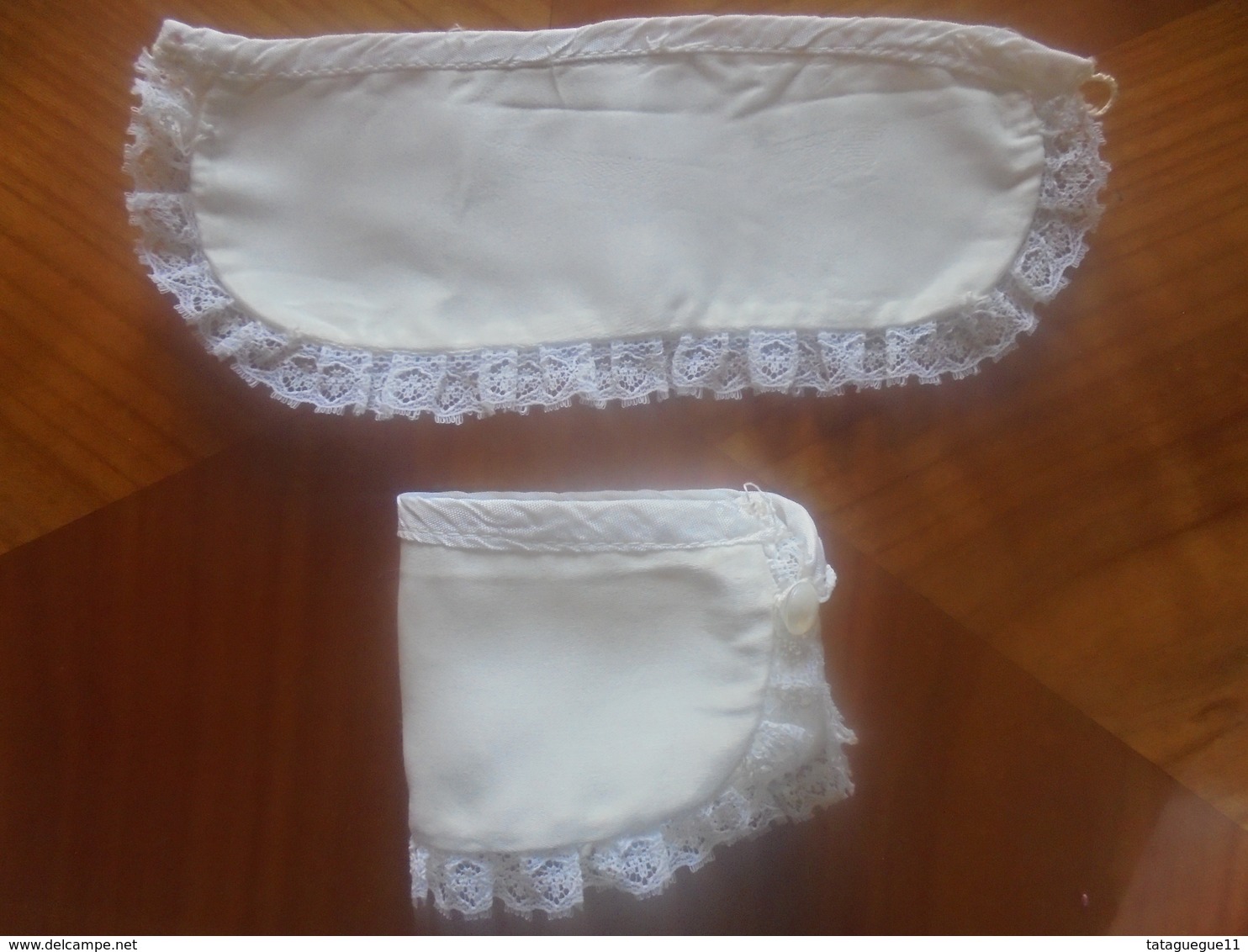 Ancien - Paire De Manchettes Pour Fillette - Abiti Da Sposa