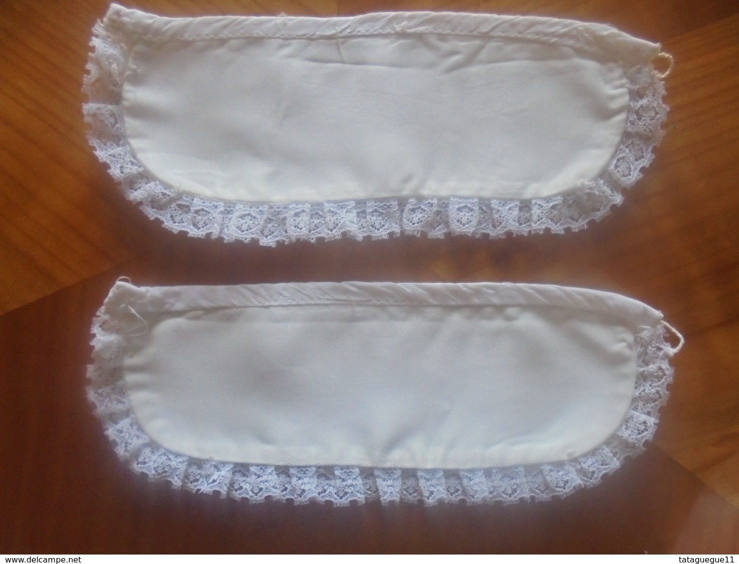 Ancien - Paire De Manchettes Pour Fillette - Hochzeit