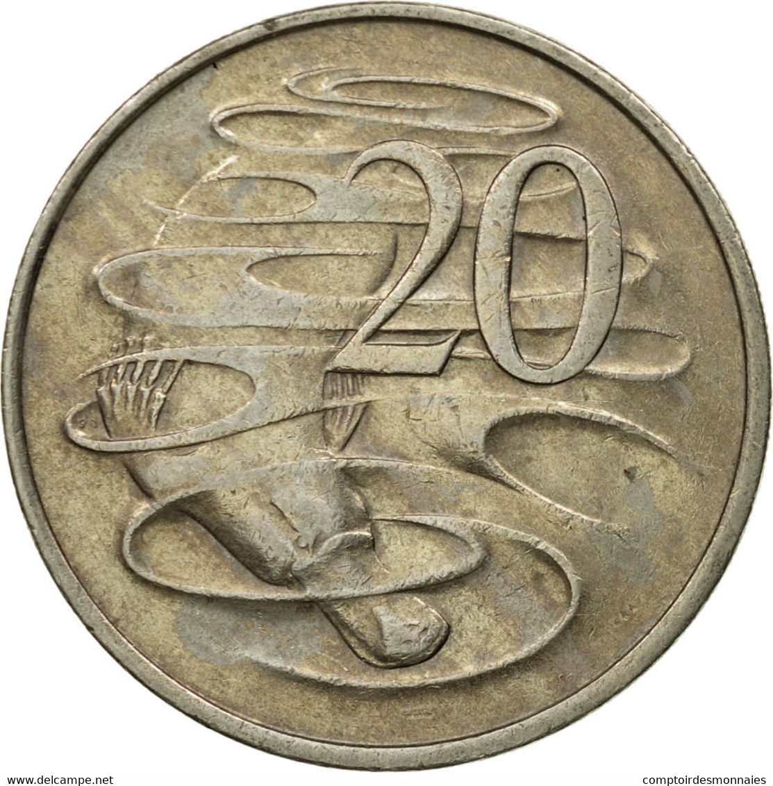 Monnaie, Australie, Elizabeth II, 20 Cents, 1979, TTB, Copper-nickel, KM:66 - 20 Cents