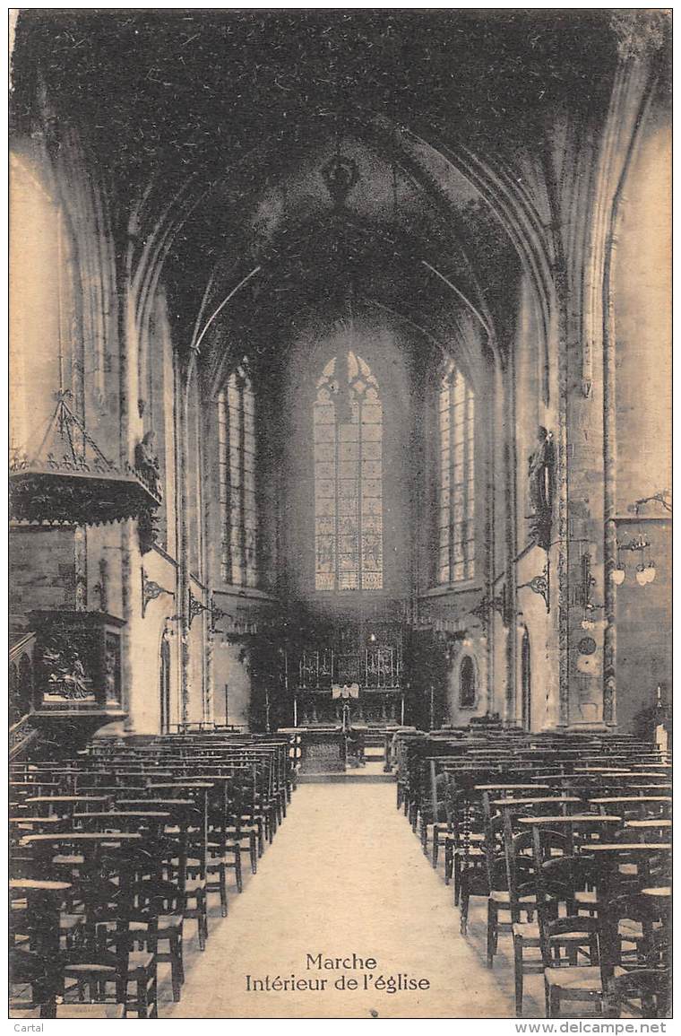 MARCHE - Intérieur De L'église - Marche-en-Famenne