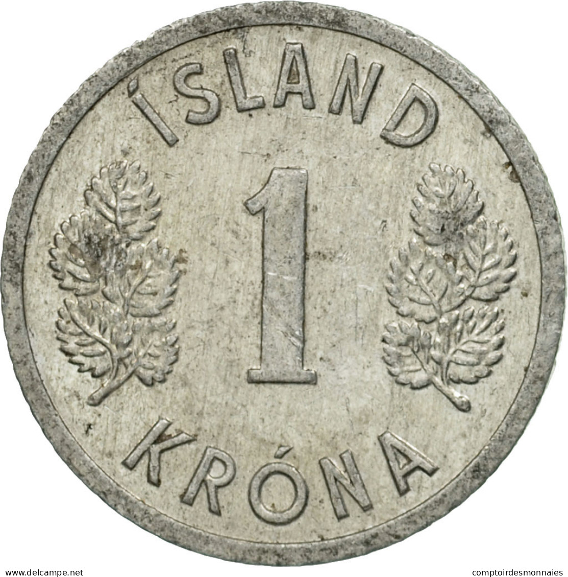 Monnaie, Iceland, Krona, 1978, TTB, Aluminium, KM:23 - Islande