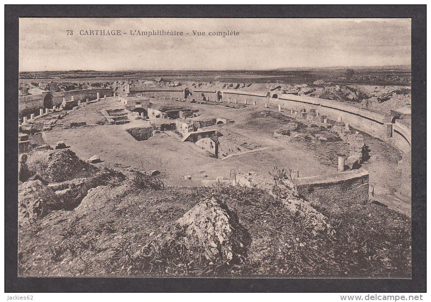 76548/ CARTHAGE, Amphithéâtre, Vue Complète - Tunesië