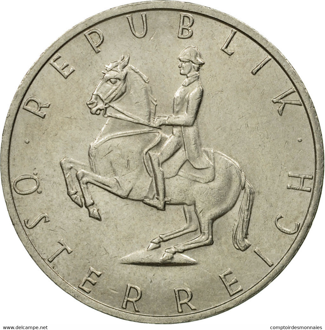 Monnaie, Autriche, 5 Schilling, 1987, TTB, Copper-nickel, KM:2889a - Autriche