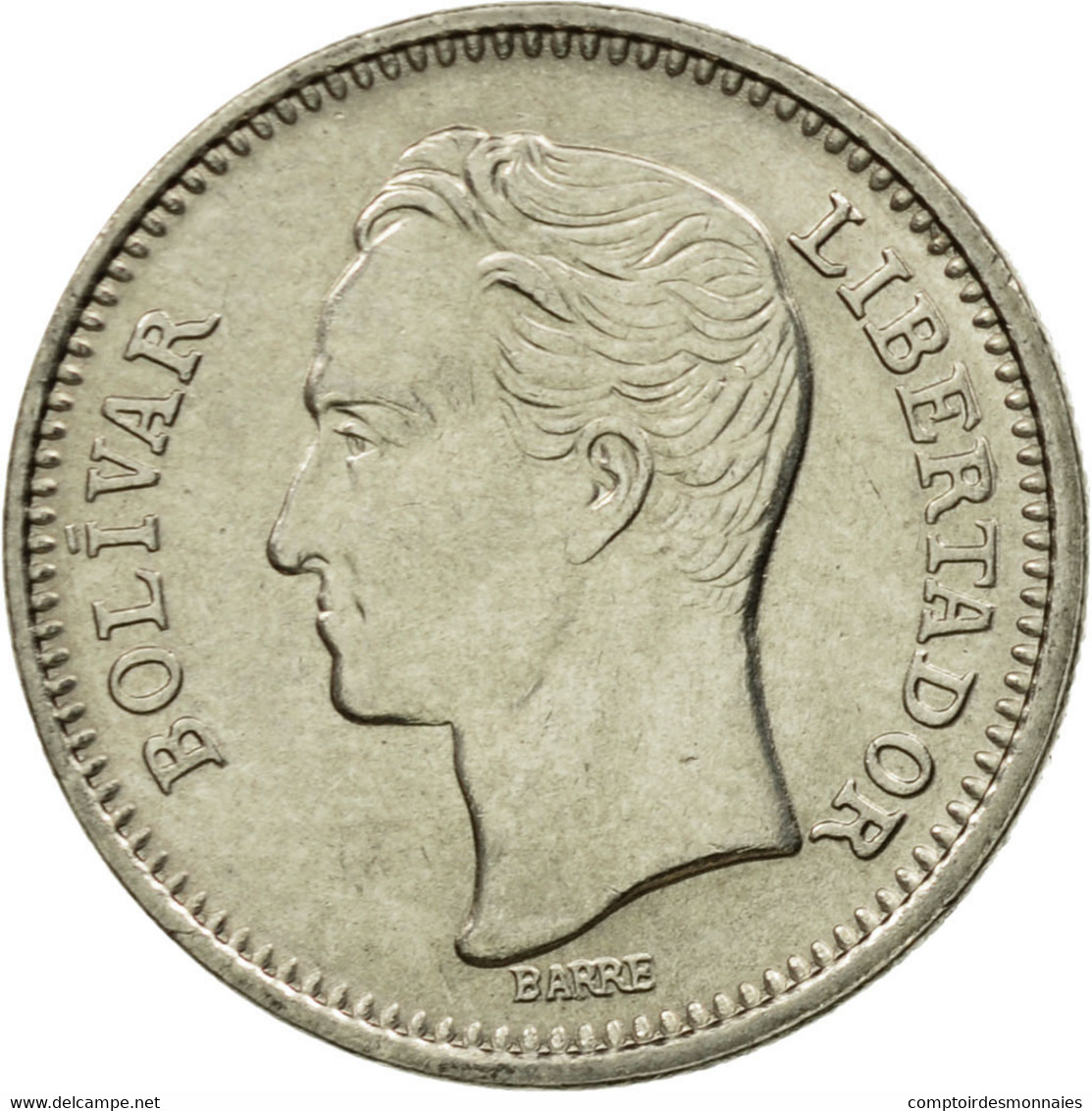 Monnaie, Venezuela, 50 Centimos, 1965, SUP, Nickel, KM:41 - Venezuela