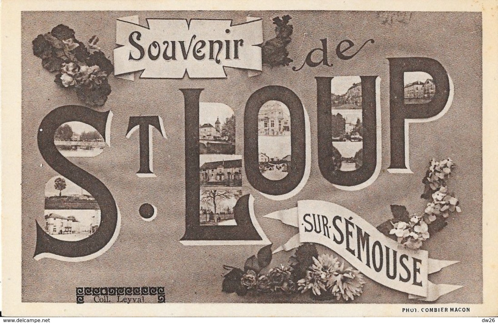 Souvenir De St Saint-Loup Sur Sémouse - Multivues - Collection Leyval - Carte Non Circulée - Souvenir De...