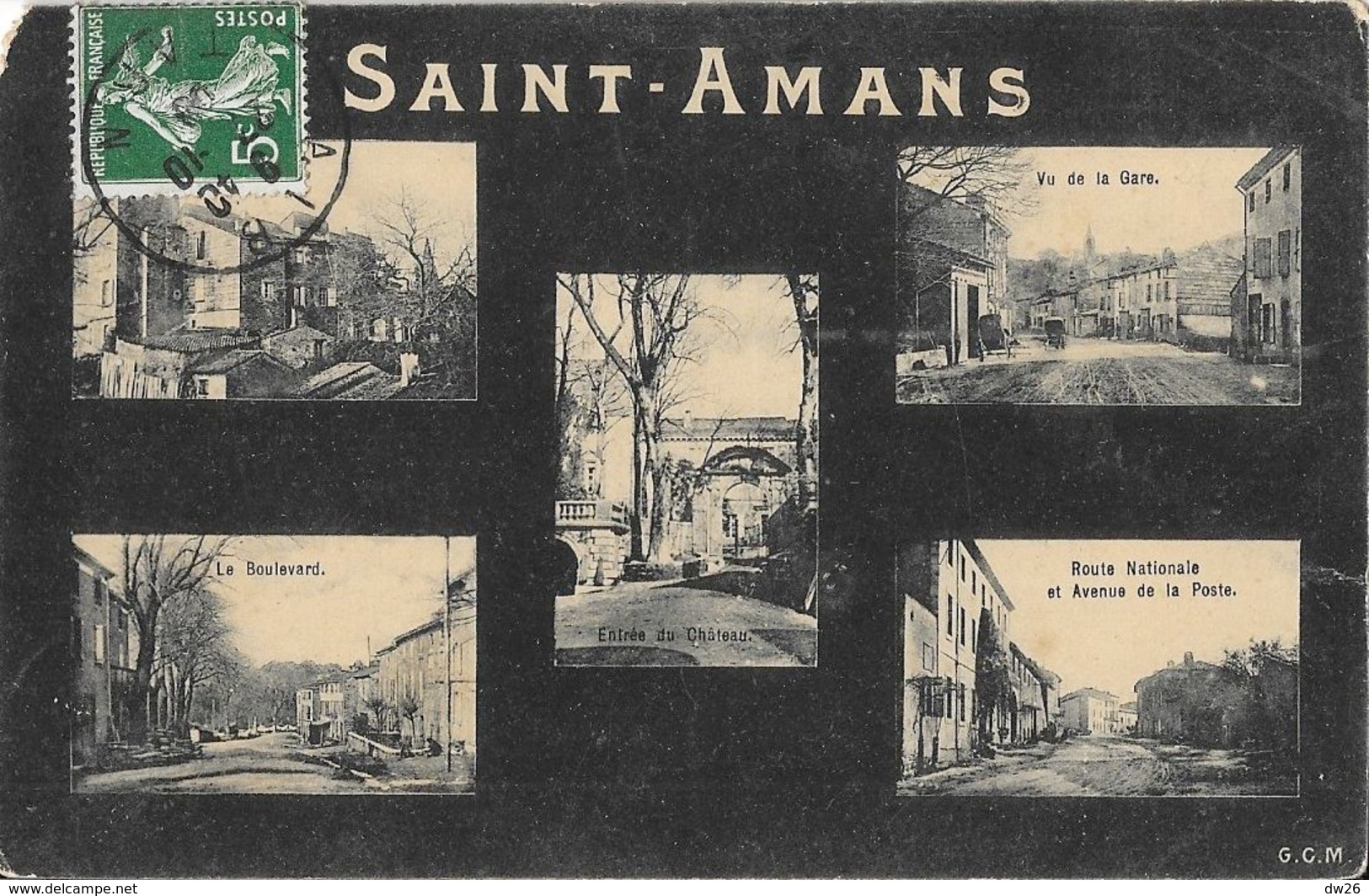 Souvenir De St Saint-Amans - Multivues - Carte G.C.M. - Souvenir De...