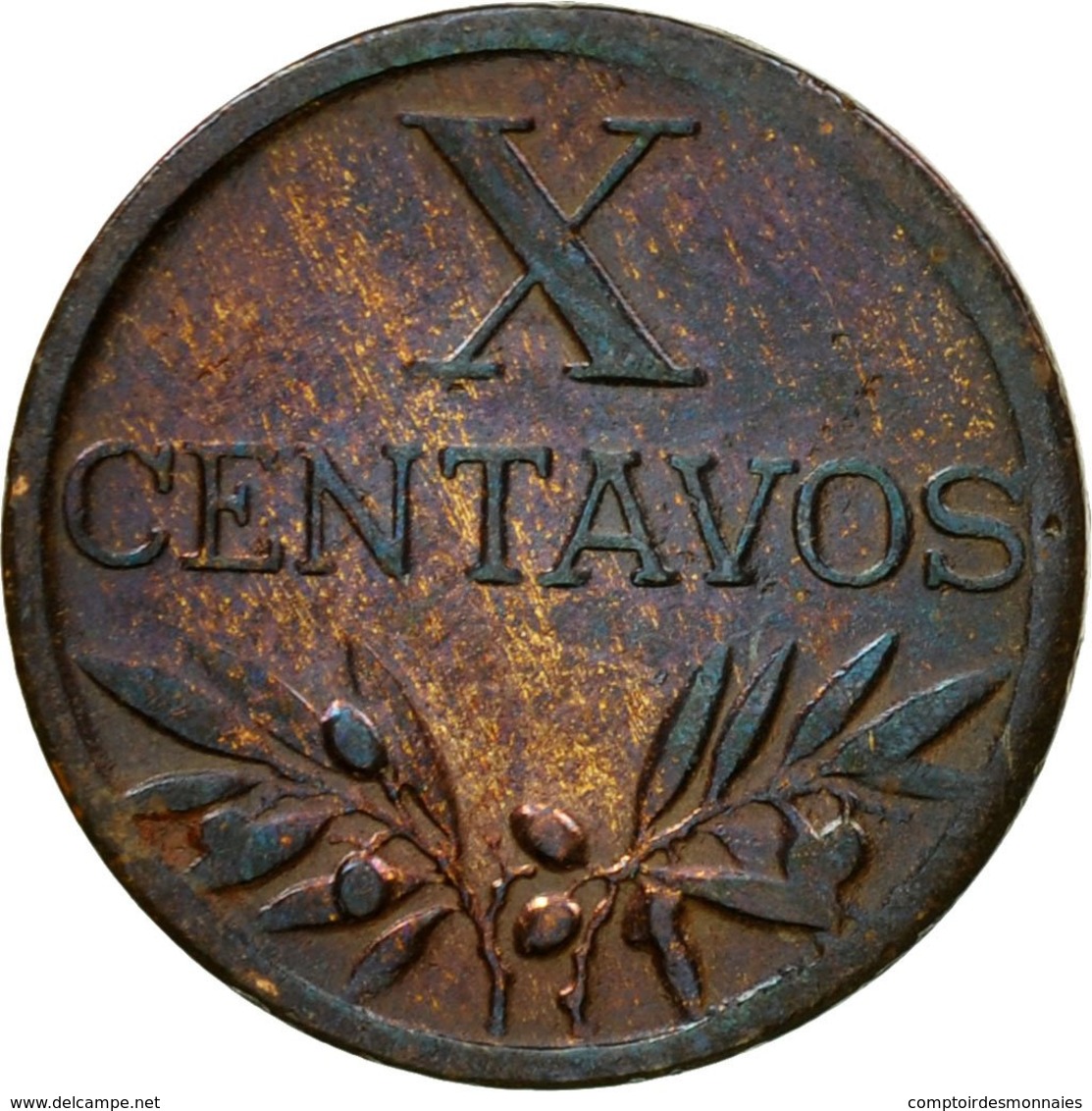 Monnaie, Portugal, 10 Centavos, 1957, TTB, Bronze, KM:583 - Portugal