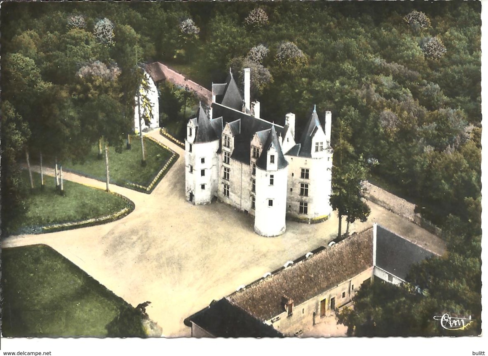 ANCHE - Vue Aérienne - Château Des Brétignolles - Otros & Sin Clasificación