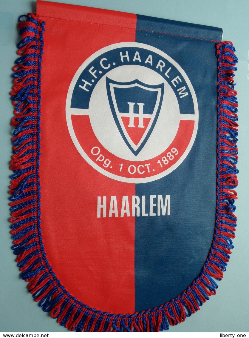 H.F.C. HAARLEM Opg. 1 Oct 1889 HAARLEM ( Zie Foto's ) Wimpel - Pennant ! - Autres & Non Classés