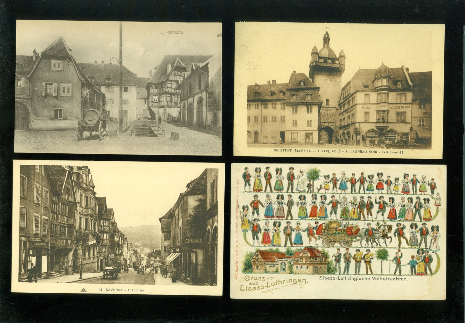 Beau Lot De 60 Cartes Postales De France Rhin ( Bas )   Mooi Lot Van 60 Postkaarten Van Frankrijk ( 67 ) - 60 Scans - 5 - 99 Cartes