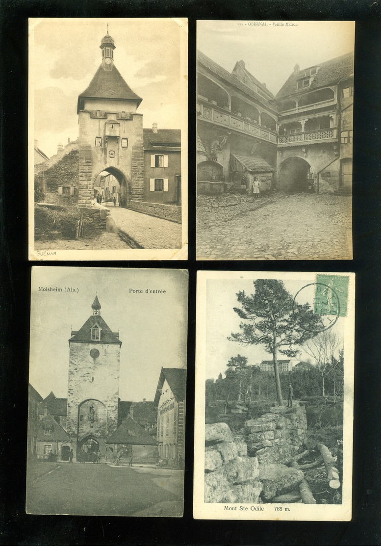 Beau lot de 60 cartes postales de France Rhin ( Bas )   Mooi lot van 60 postkaarten van Frankrijk ( 67 ) - 60 scans