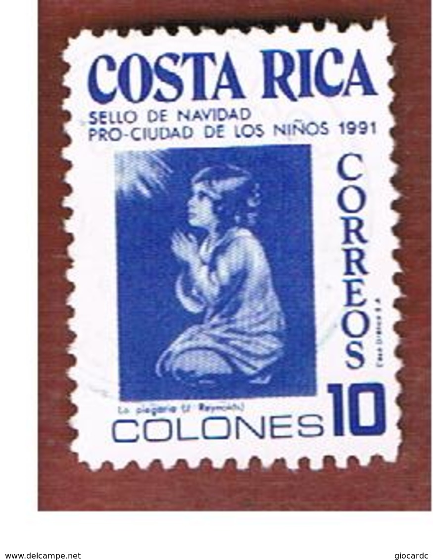 COSTA RICA  -  SG 1526  -  1991   CHRISTMAS  -  USED ° - Costa Rica