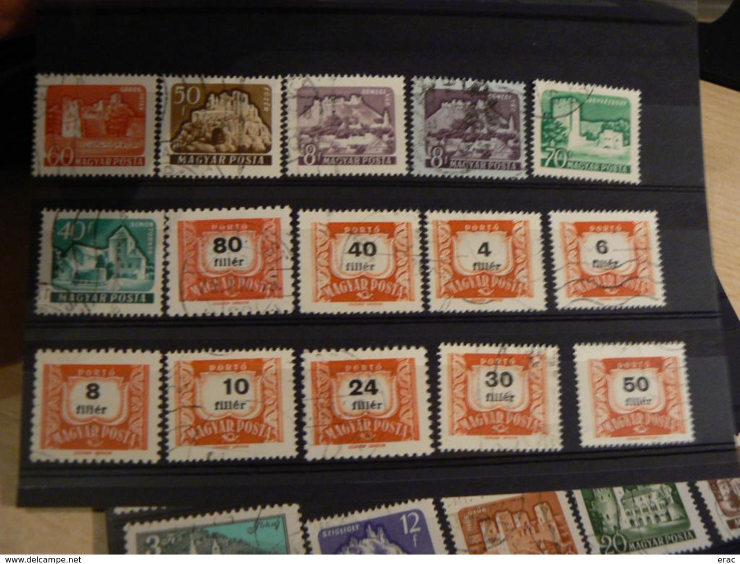 HONGRIE - Collection de timbres anciens et récents