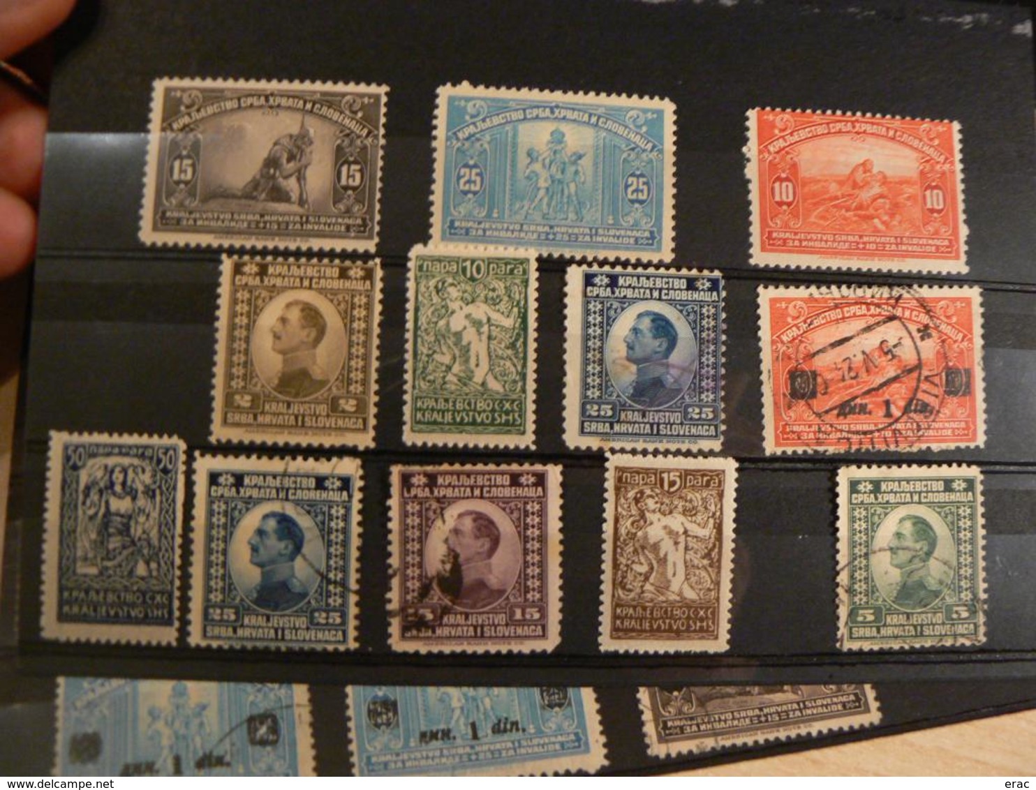 Yougoslavie - Lot de timbres anciens