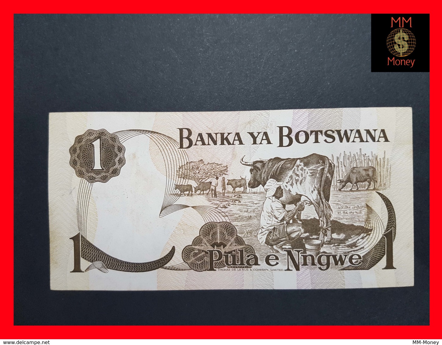 BOTSWANA 1 Pula 1976  P. 1  VF - Botswana