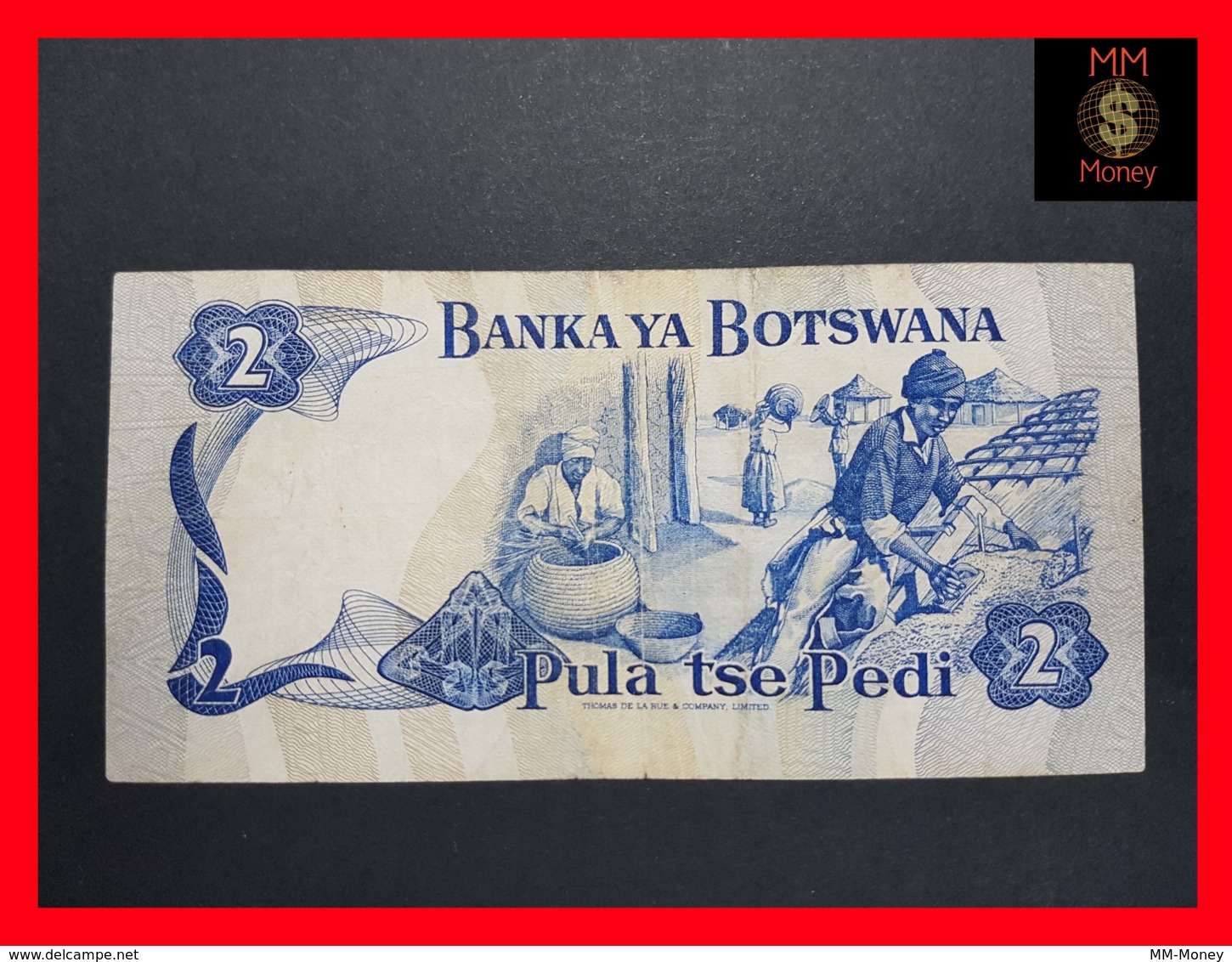 BOTSWANA 2 Pula 1976  P. 2 VF - Botswana