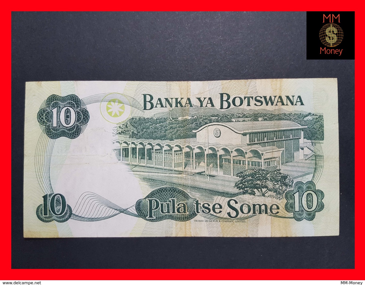 BOTSWANA 10  Pula 1976  P. 4 VF - Botswana