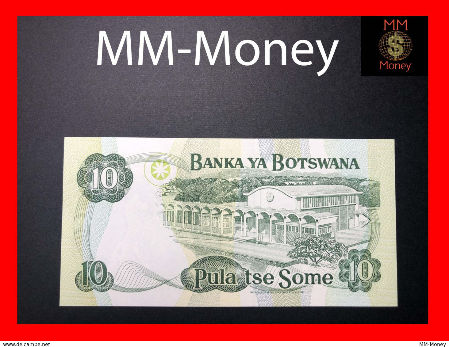 BOTSWANA 10 Pula 1999 P. 20   UNC - Botswana