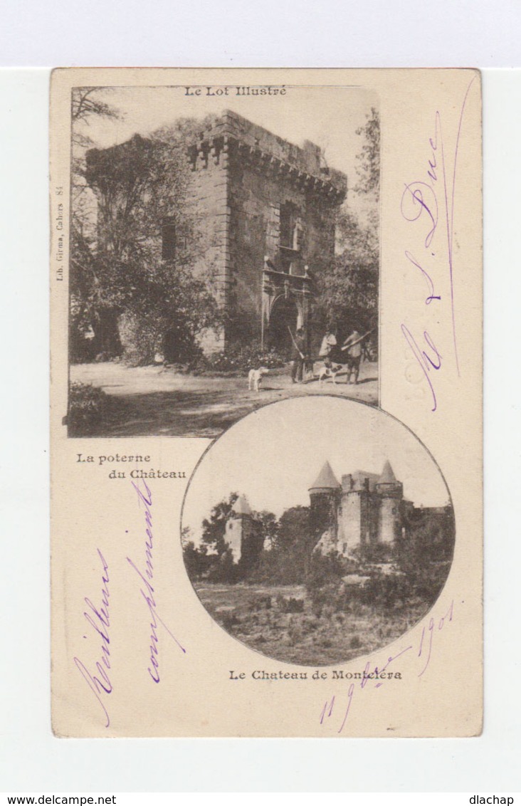 Le Lot Illustré. Le Château De Montcléra. La Poterne. (3098) - Autres & Non Classés