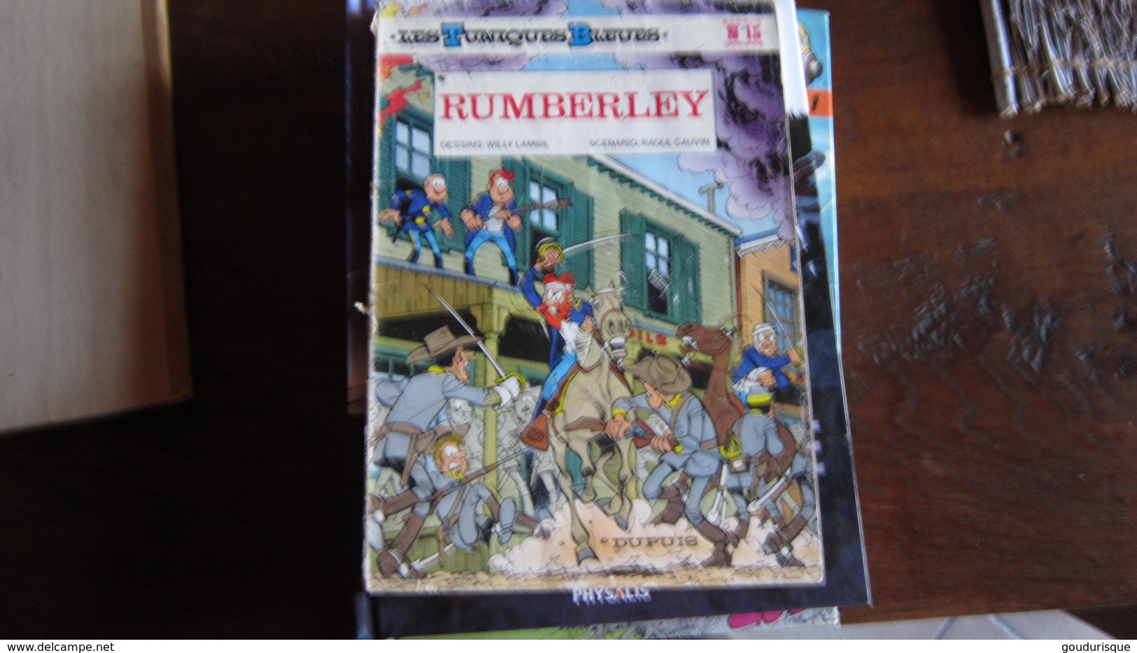 LES TUNIQUES BLEUES T15 RUMBERLEY  LAMBIL CAUVIN ALBUM SOUPLE - Tuniques Bleues, Les