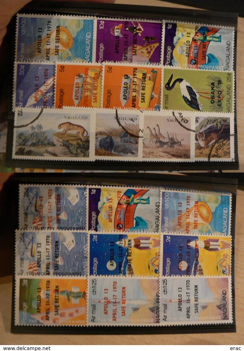 Nagaland - Lot De Timbres Tous Différents - Autres & Non Classés