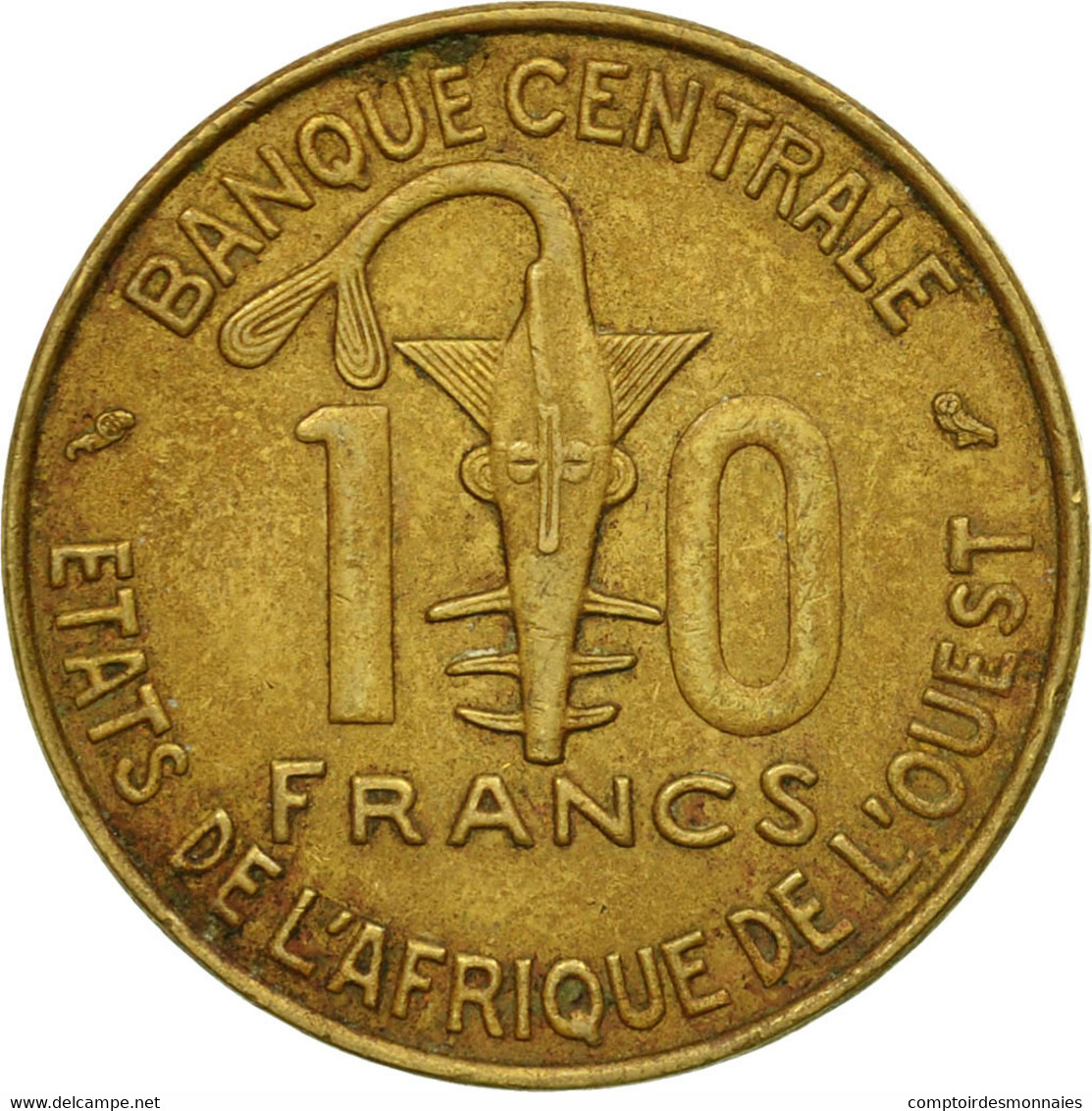 Monnaie, West African States, 10 Francs, 1974, Paris, TTB - Elfenbeinküste