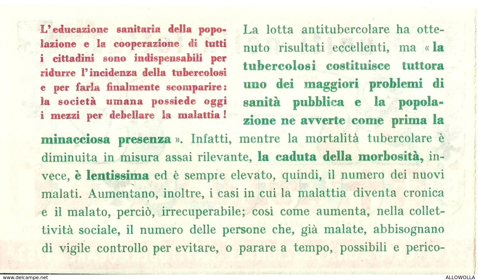 1061 " LIBRETTO FRANCOBOLLI ANTITUBERCOLARI-XXVI CAMPAGNA NAZIONALE DEL 1963 " FOLDER ORIGINALE - Erinnophilie