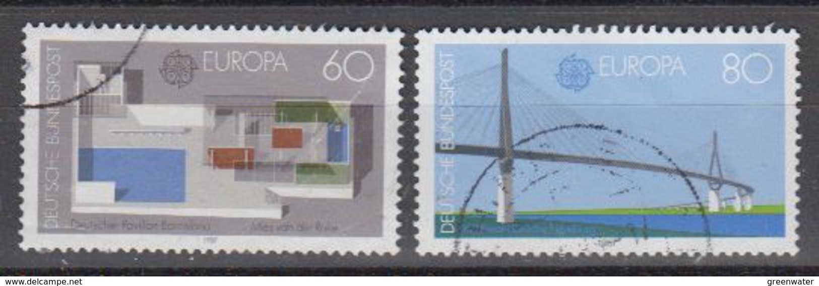Europa Cept 1987 Germany 2v Used (40578G) - 1987