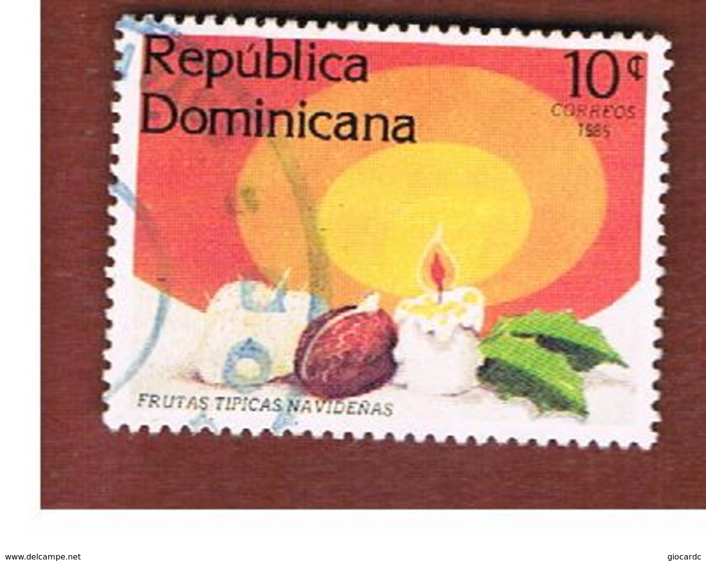 REPUBBLICA DOMENICANA (DOMINICAN REPUBLIC)  - SG 1624  -  1985  CHRISTMAS  - USED - Repubblica Domenicana